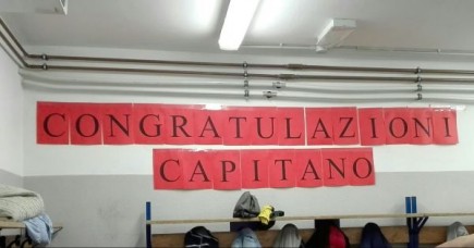 congratulazioni CAPITANO